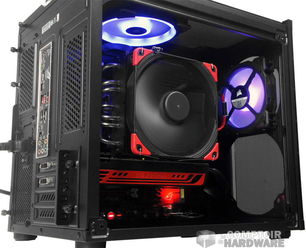 Sous un autre angle, on apprécie la place qu'il y a.