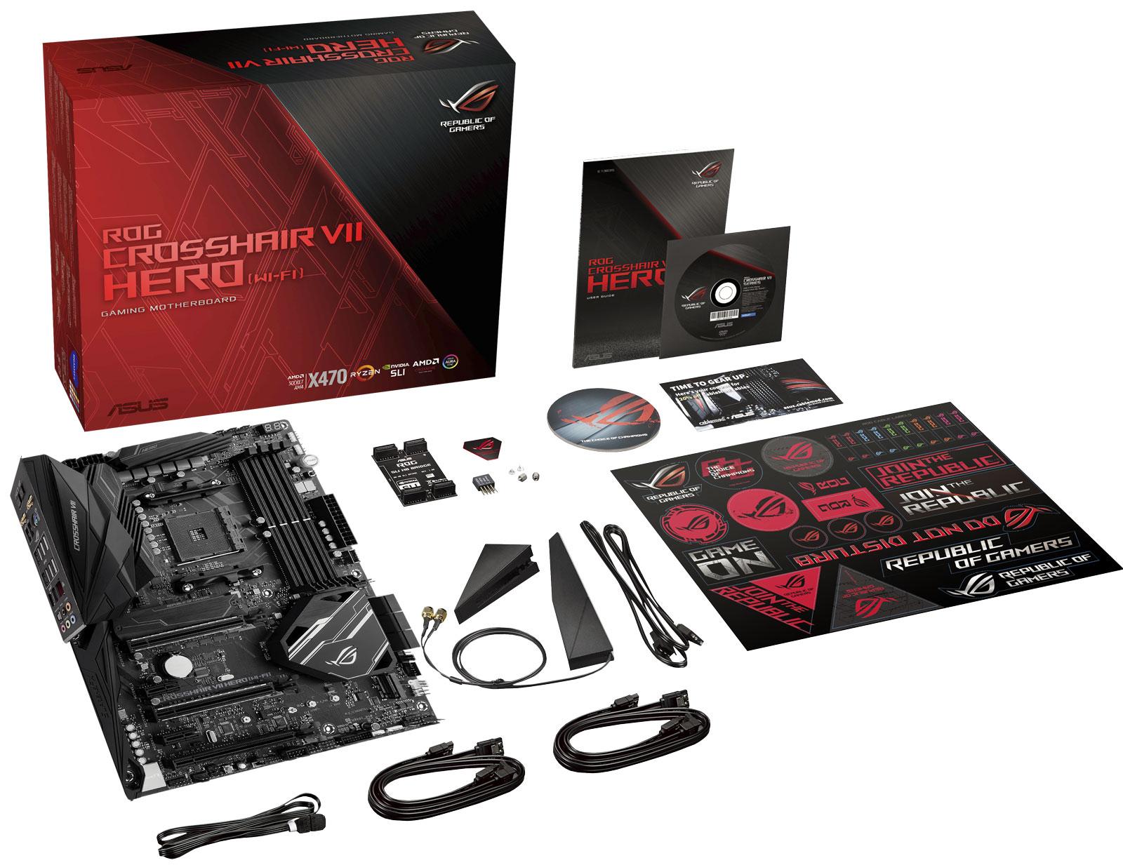 crosshair VII hero wi-fi /  boiboite & bundle