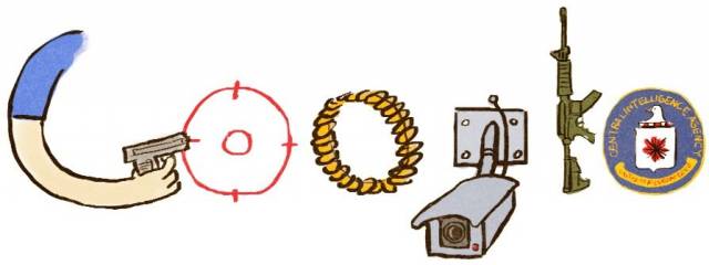 google pew pew pentagone