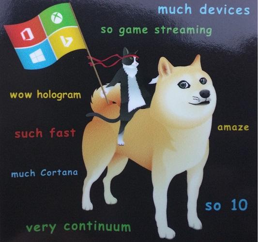 windows 10 meme wow much