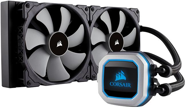 corsair h100i pro 0fan
