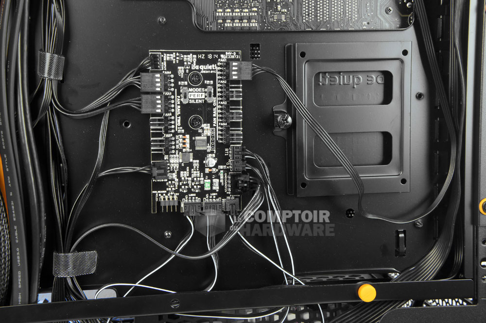 Le contrôleur DEL et ventilation, revu pour l'occasion