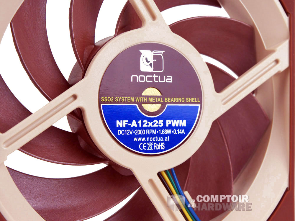 La partie centrale en laiton