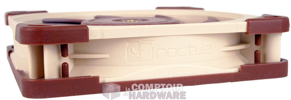 La tranche du ventilo et son logo