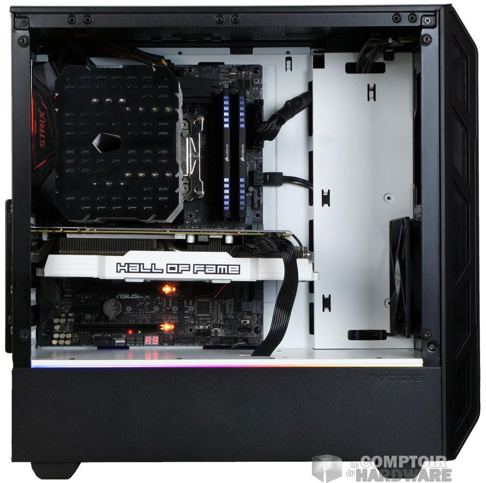 Sans le panneau de verre, on y voit plus clair