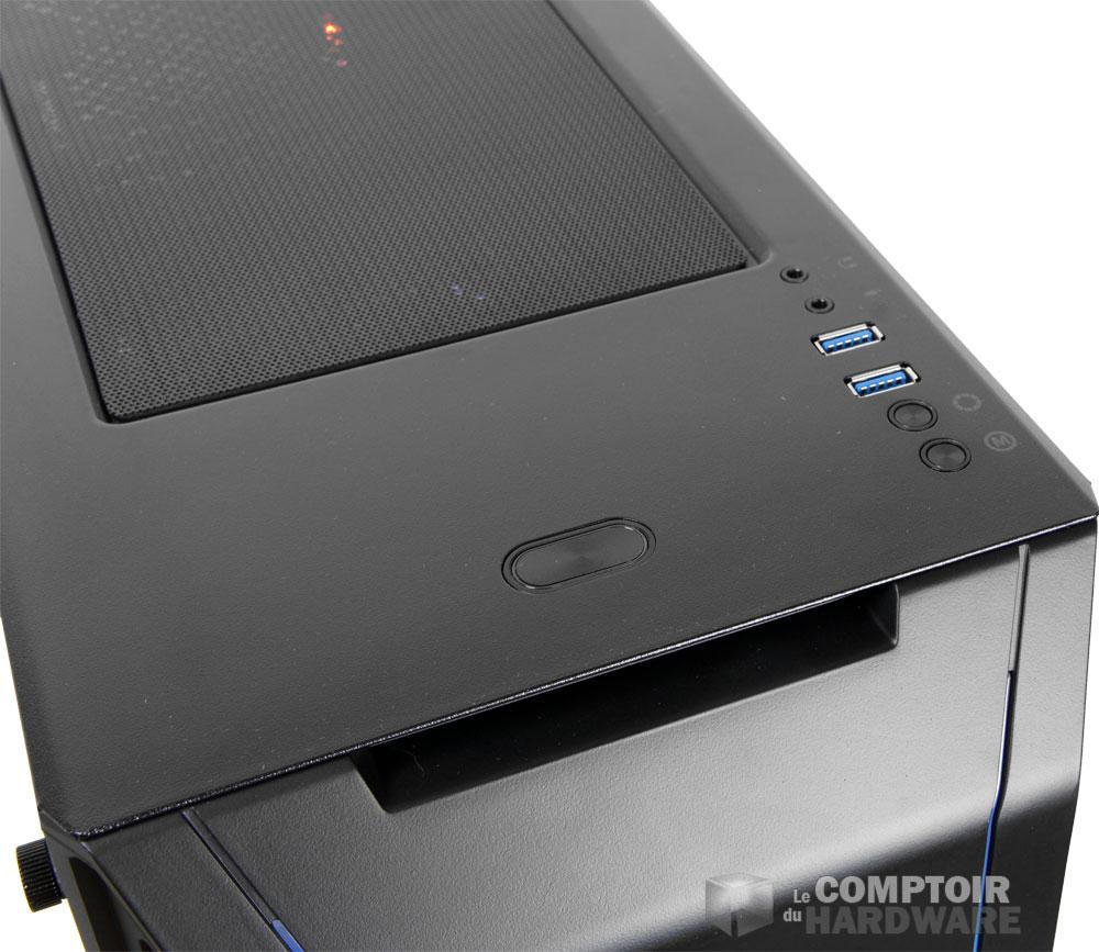 La connectique externe du P350X