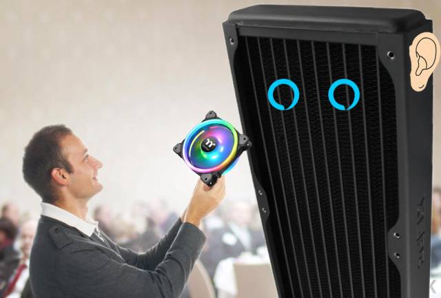thermaltake riing trio alexa radiateur proposing