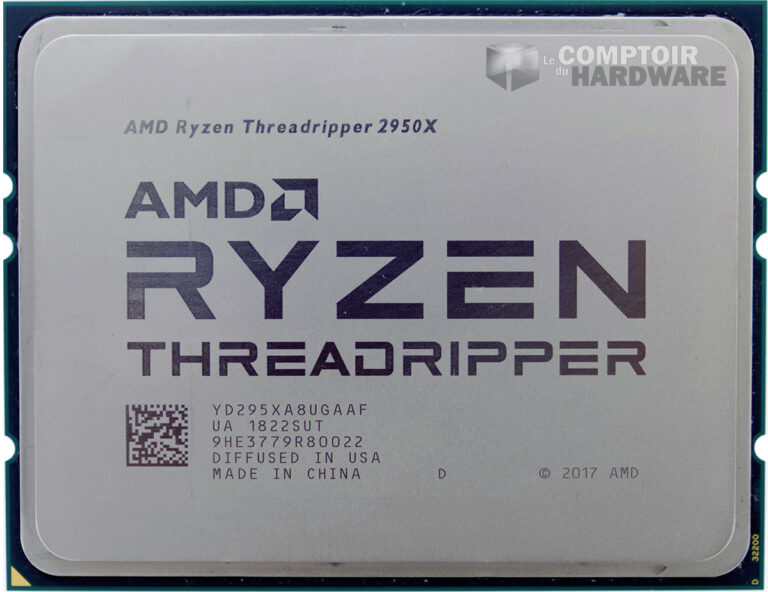 Threadripper 2950X : face avant