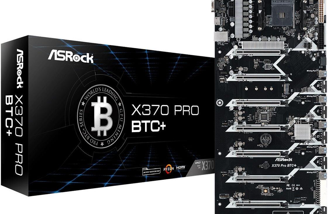 asrock x370 pro btcplus t