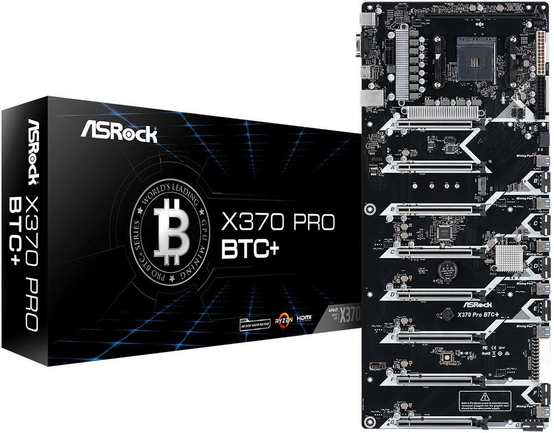 asrock x370 pro btcplus t