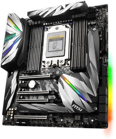 msi meg x399 creation