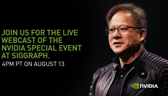 nvidia siggraph 2018 special event