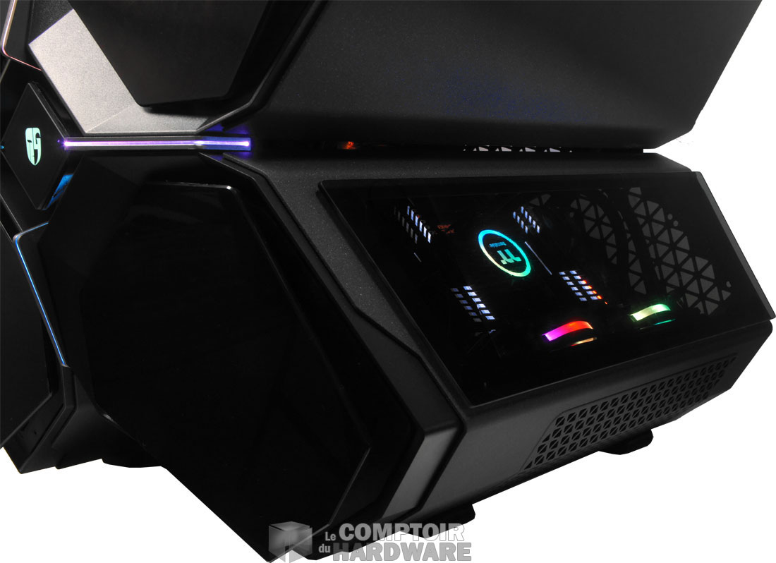 La partie cooling/carte-mère dans le Quadstellar