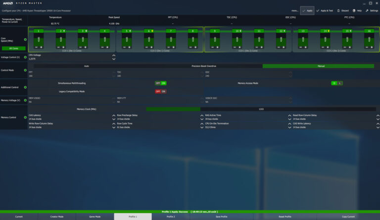 ryzenmaster tr2950x oc t