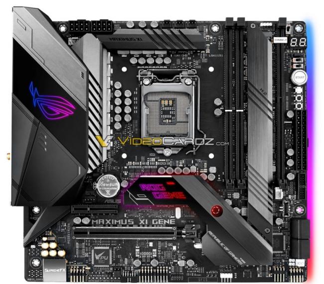 asus maximus xi gene cvz