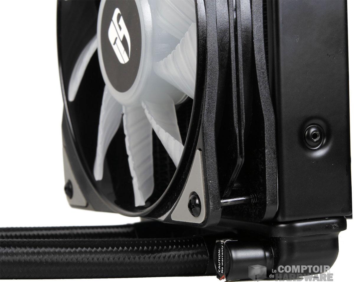 Les tuyaux gainés. Propres. 