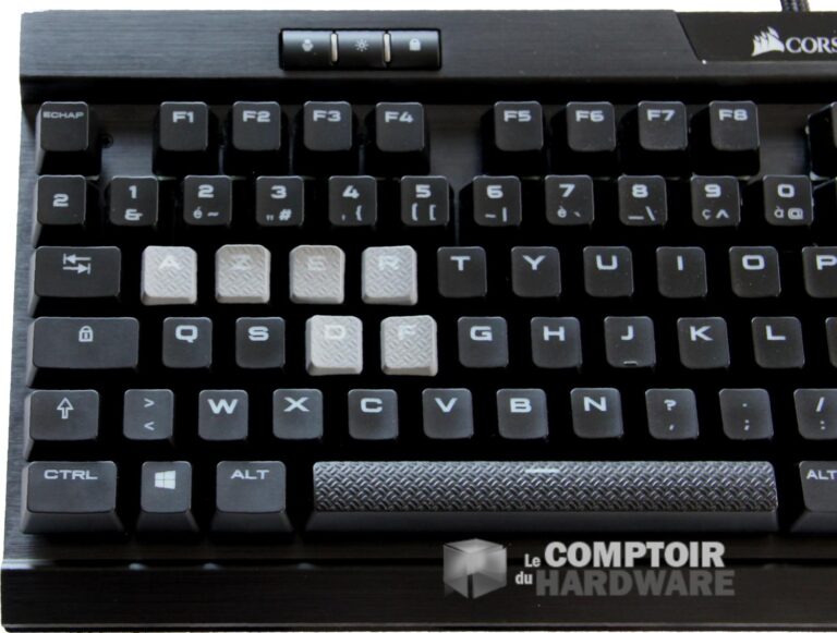 Et les touches pour MOBA