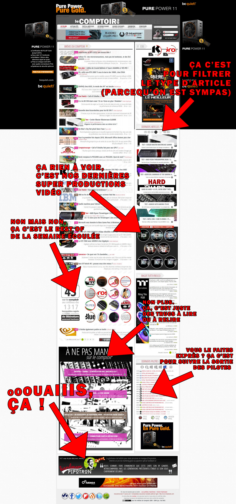 Il est la sur la home, mais ilépa que sur la home en fait. Ahah.