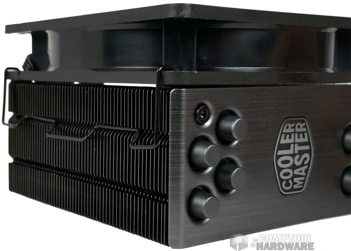 Le système de rétention du ventilateur qui s'insère mal !