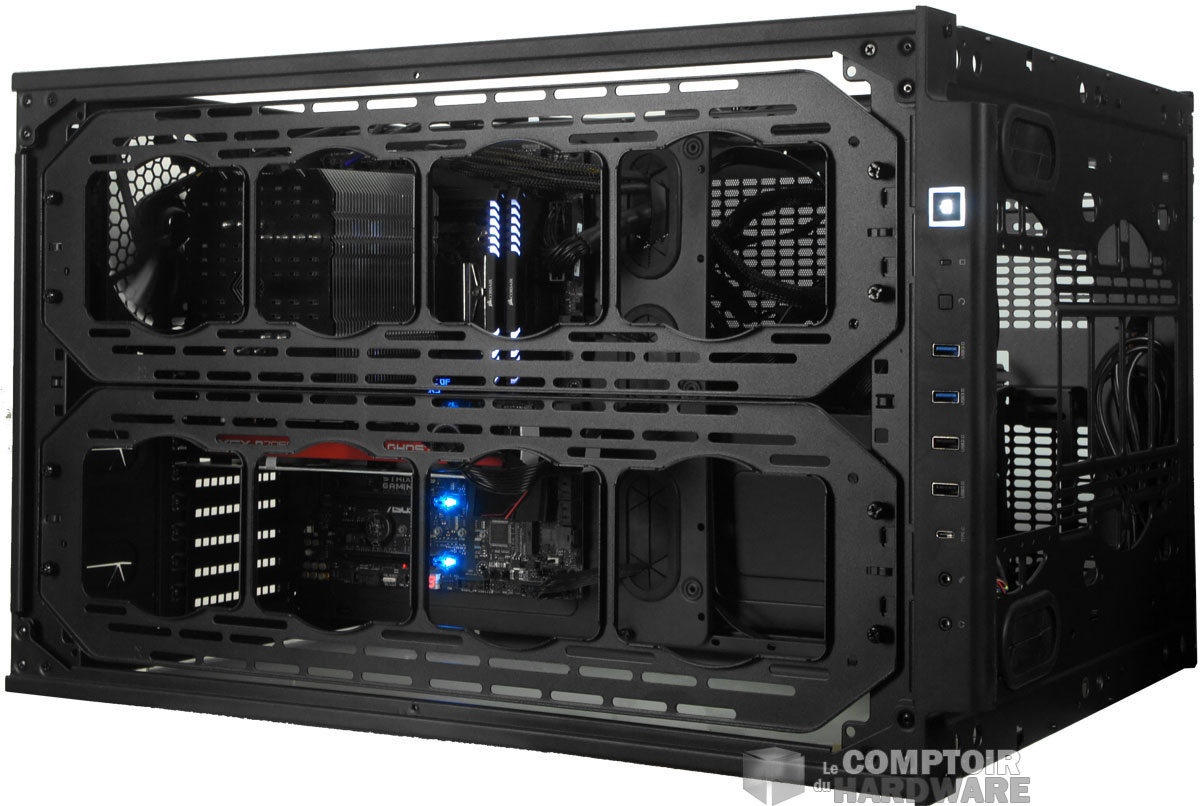 Les supports de ventilation du dessus