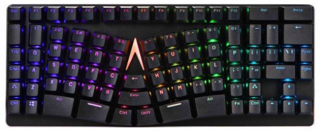 spire ergo clavier ergonomique rgb tkl