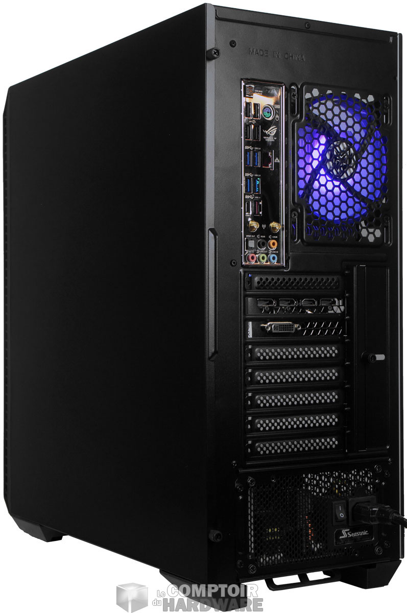 L'arrière du boîtier