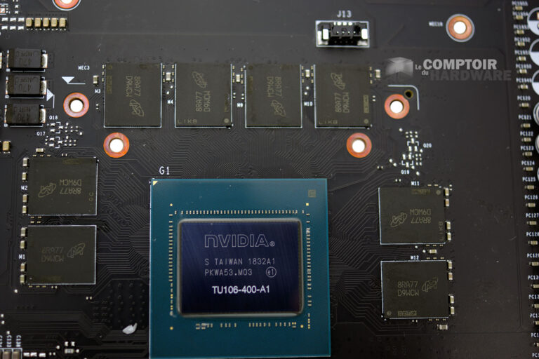 MSI RTX 2070 ARMOR : GPU & Mémoire