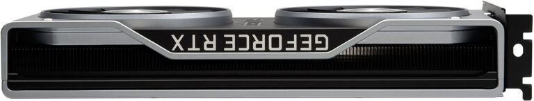 GeForce RTX 2060 Founders Edition : face supérieure