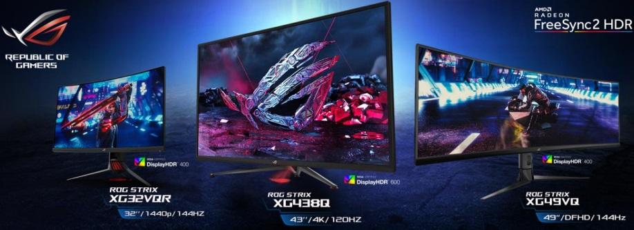 asus strix xg serie freesync 2 hdr