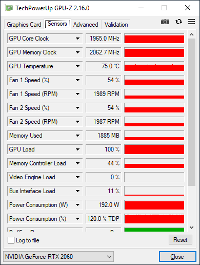 RTX 2060 FE overclockée