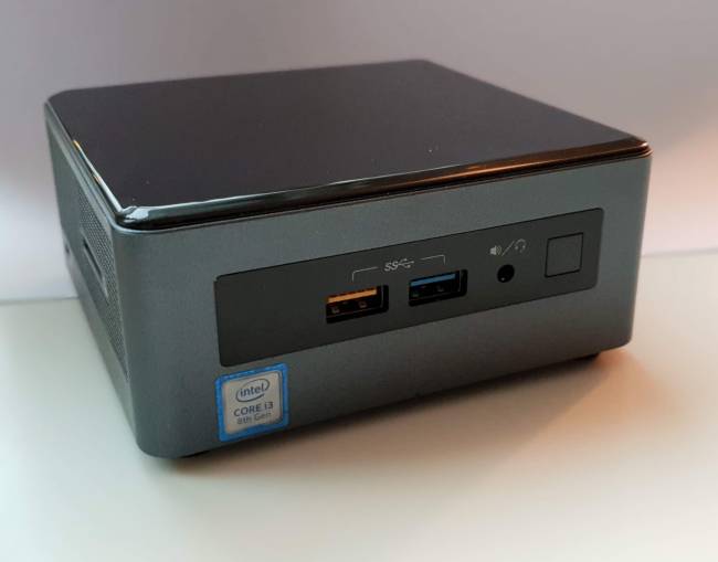 intel nuc cannon lake rx540