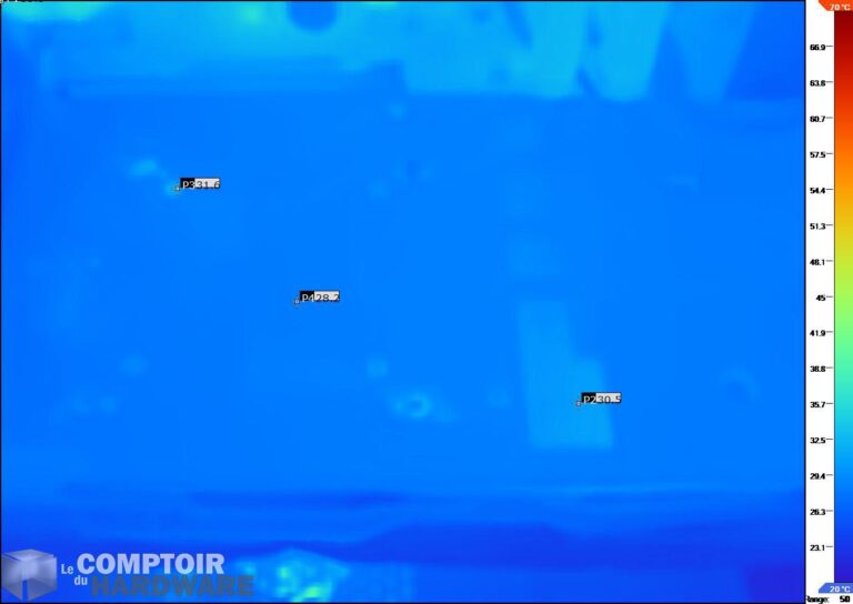 asus rog strix gaming rtx 2080 ti - image IR au repos