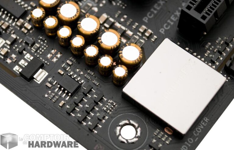 asus rog z390 maximus xi hero - système audio