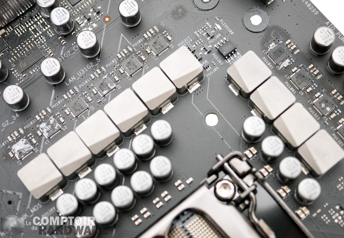 asus rog z390 maximus xi hero - VRM