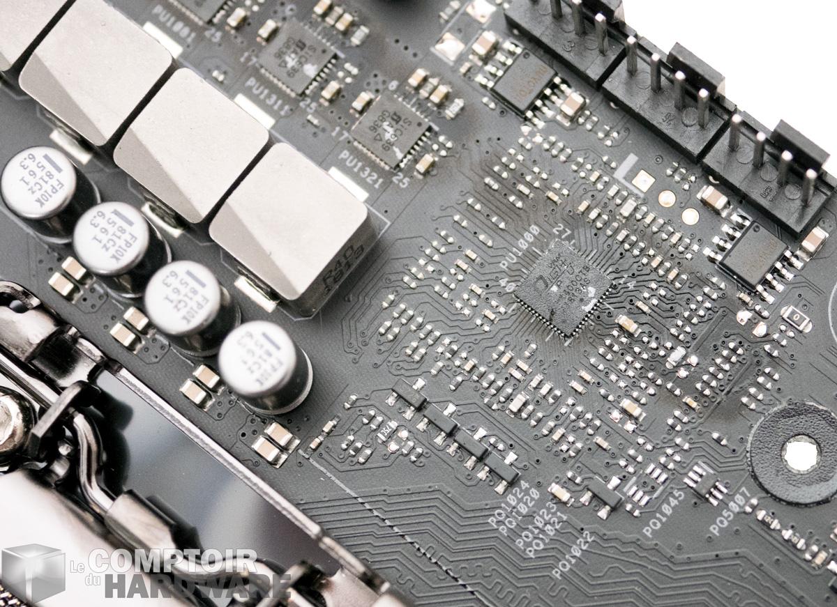 asus rog z390 maximus xi hero - VRM et puce DIGI+