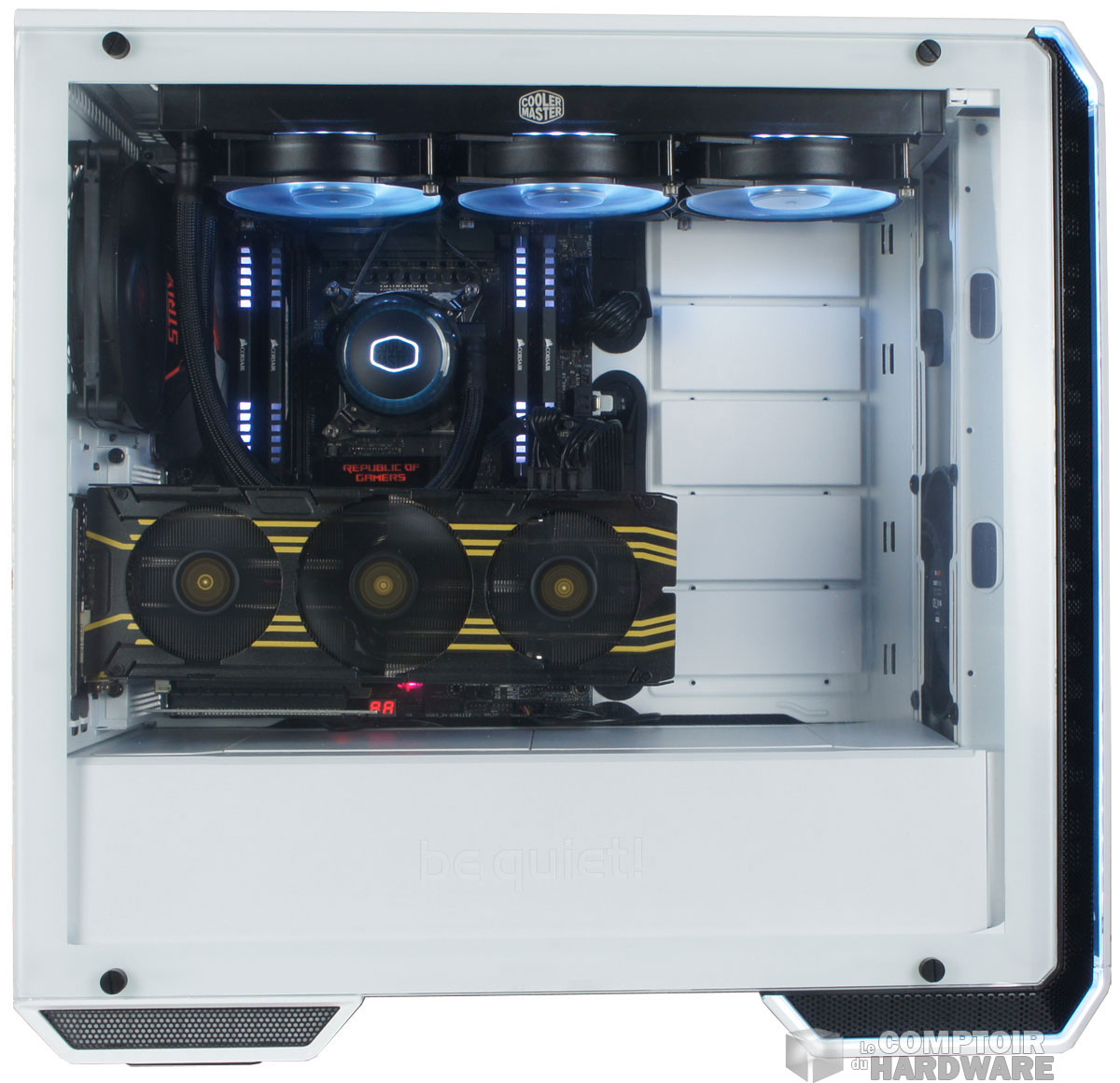 Le panneau vitré plein format