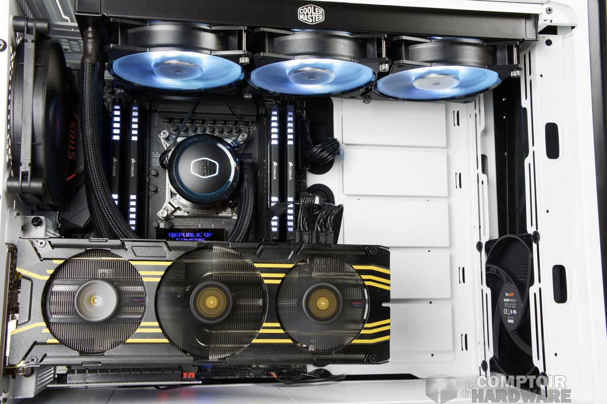 360 mm au-dessus ou en façade, c'est possible