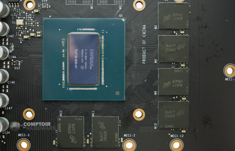 MSI GTX 1660 Ti Gaming X : TU116 & GDDR6