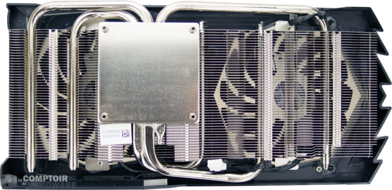 MSI GTX 1660 Ti Gaming X : le dissipateur