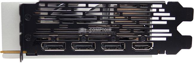 AMD Radeon VII connectique vidéo