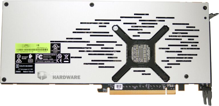 AMD Radeon VII face arrière