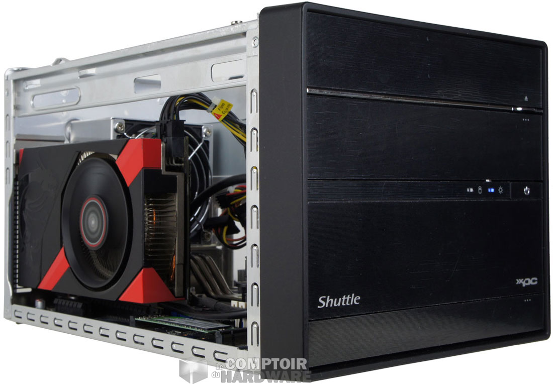 Le boîtier sans son capot