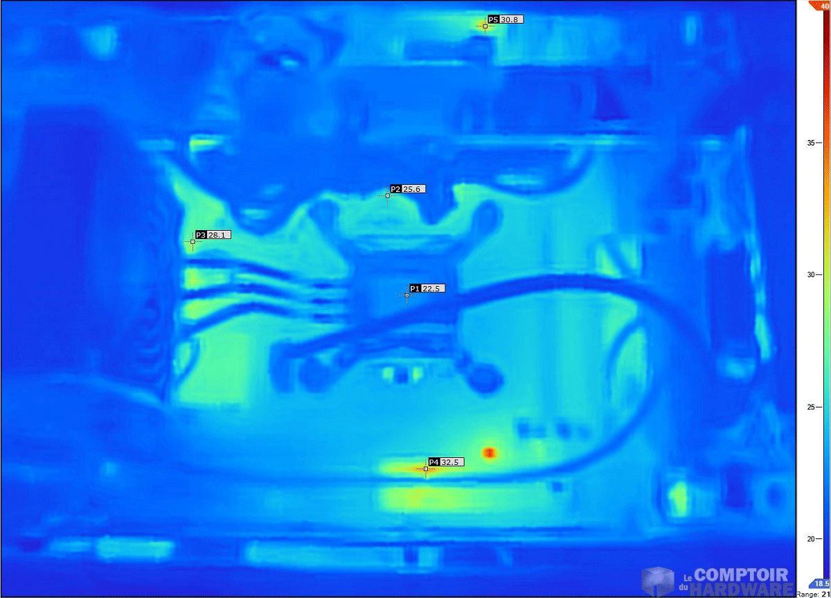 L'intérieur au repos