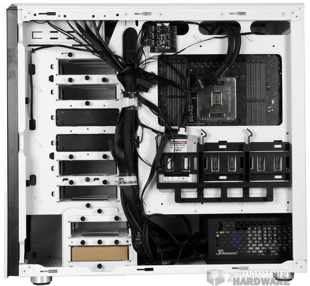 à l'arrière du plateau, du brin !