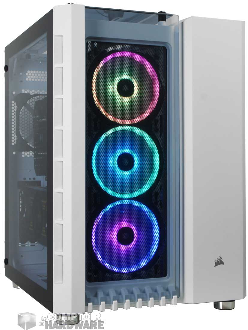 Le Crystal 680X de Corsair. Un 280X beaucoup plus gros.