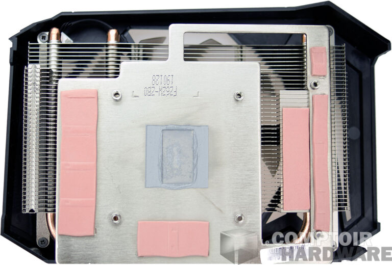 Gainward GTX 1660 Pegasus : le dissipateur