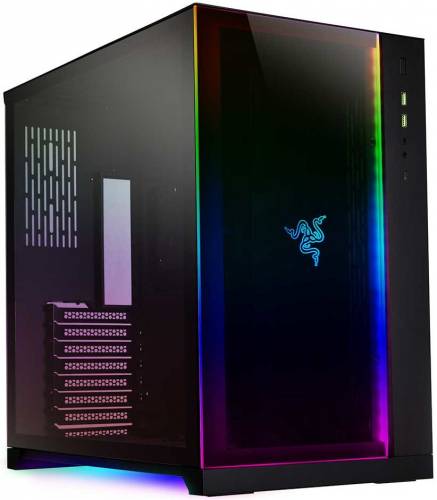 lian li razer pc o11 dynamic front