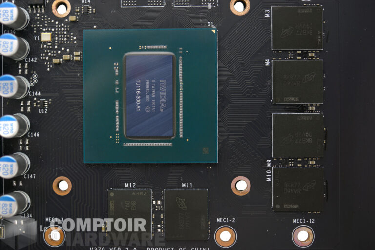 MSI GTX 1660 Gaming X : TU116 & GDDR6