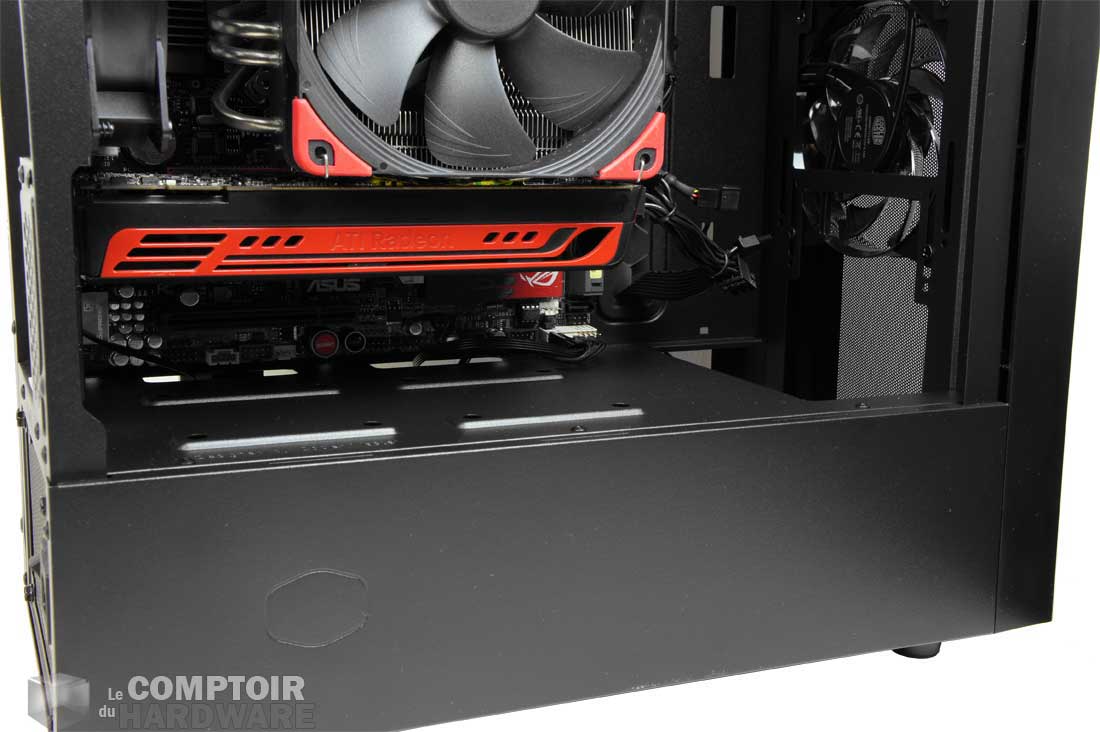 Le compartiment dans le NR400