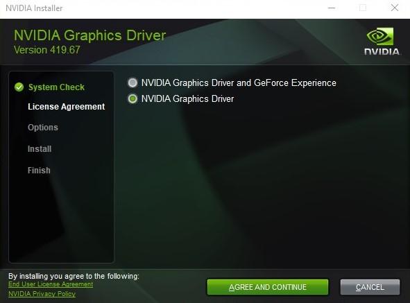 nvidia geforce experience installation